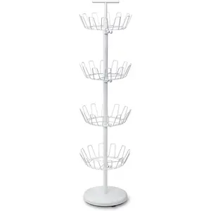 Sho shoe tree with spinning handle white 4tier 30 lbs