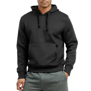 Men's Fleece Hoodie Cotton Heavyweight Pullover Sweatshirt XS-3XL Tops Regular Big & Tall Long Sleeve Shirts Menswear Sweaters Casual Pocket Outdoor