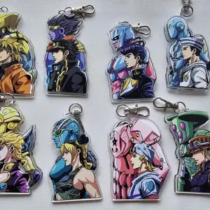 Jojo Acrylic keychain, kujo jotaro Keychain