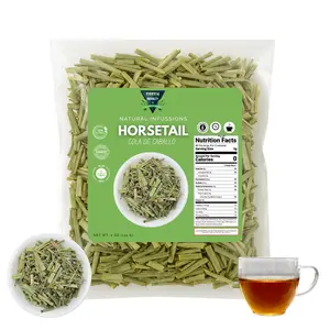 Green Royalty Horsetail (Cola de Caballo) Herbal Tea - 4oz Caffeine-Free Unflavored Loose Leaf, Natural Herbal Drink, US-Made Healthy Beverage
