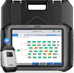 XTOOL D9 MAX Car Diagnostic Scanner J2534 ECU Programming Tool Key Programmer Usb Rechargeable Multimeter Vehicle