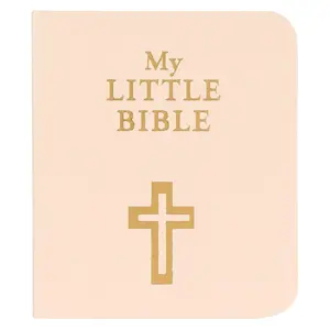 My Little Bible 2” Standard Edition - Selections of Key Verses from Every Book, Tiny Palm-Size OT NT Scripture for Ministry Outreach, Classic 1769 KJV Text, 2" X 2.5”, Lt. Taupe Does Not Apply