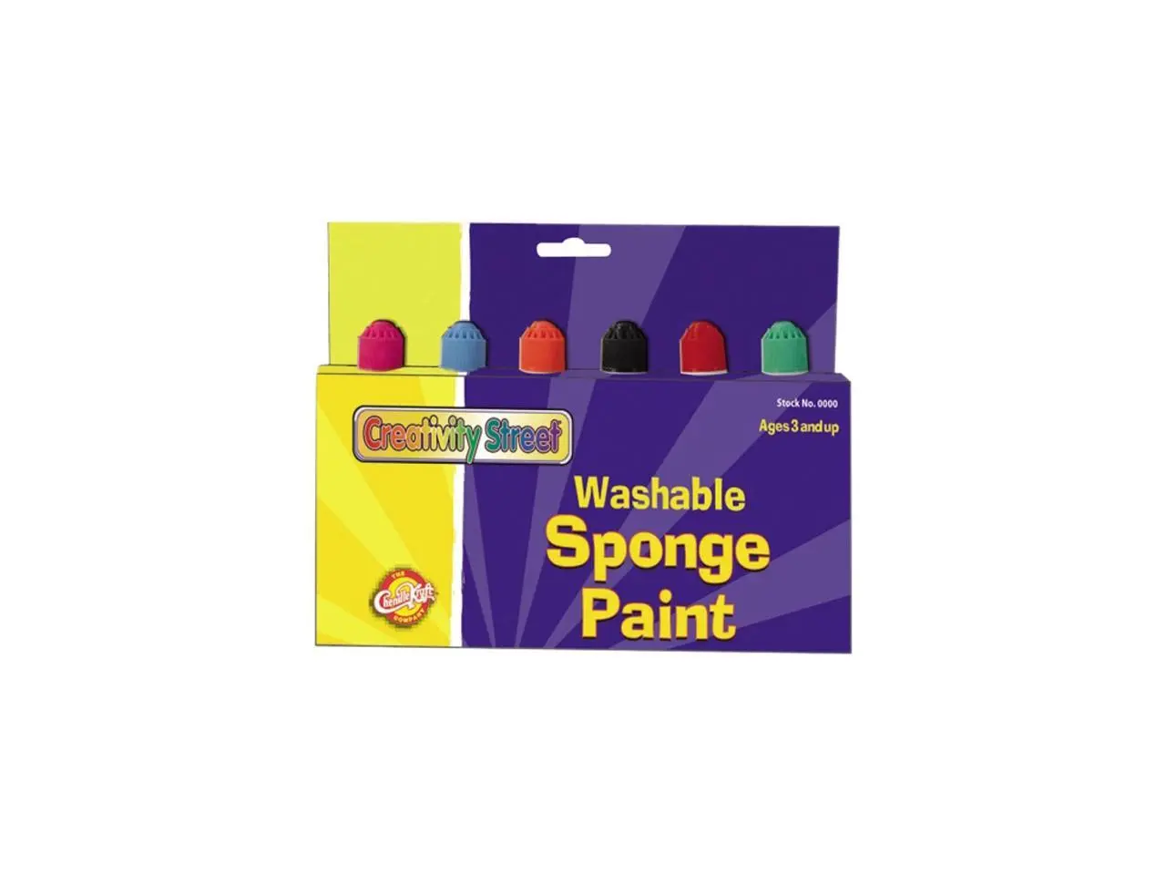 Chenille Kraft No-Spill Washable Sponge Paint