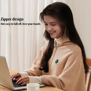 Electric Heated Shawl Blanket, Multifunctional Blanket, Graphene Heating Technology, Three Temperature Settings, USB Powered, Detachable Washable, Office Warmth