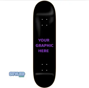 8.25 custom skateboard maple wood 7 layers