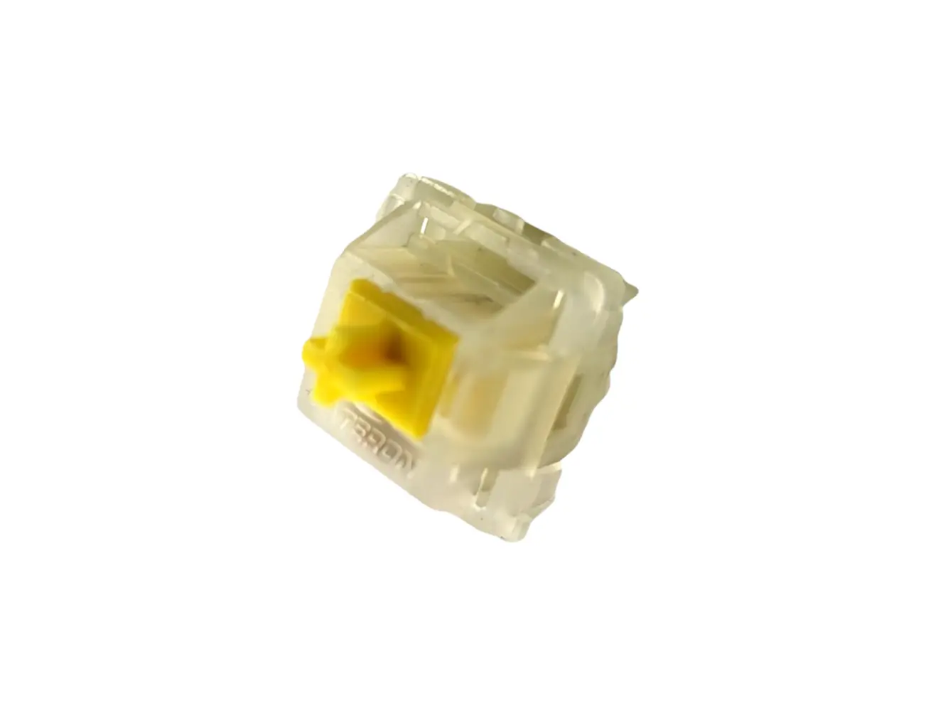 Gateron Milky Yellow CAP V2 Linear Switches