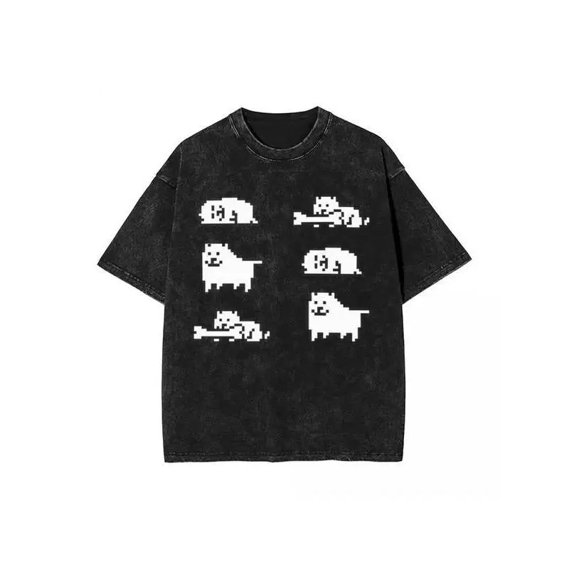 valentine shirts  T Shirts Wearable All Year Round Hip Hop Washed Funny Tshirt Undertale for Men Women Tops Streetwear Summer 90s Graphic Tees Men Gifts