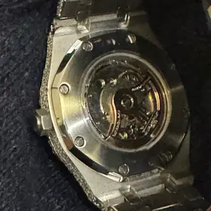 Premium Moissanite AP-Style Watch | Hand-Set Stones