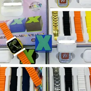 2026 New I740 Earphone Gift Box Set, Silicone Sports Band, Durable, Compatible with Apple Watch Ultra 2/iwatch Series 10/9/8/7/6/5/4/3/2/1/se