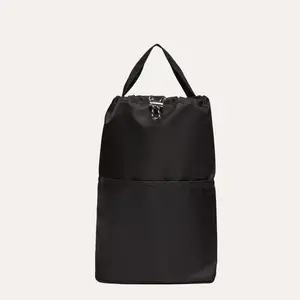 THE RIPPLE DUO POCKET SHOE & WINE BAG // STINGRAY BLACK