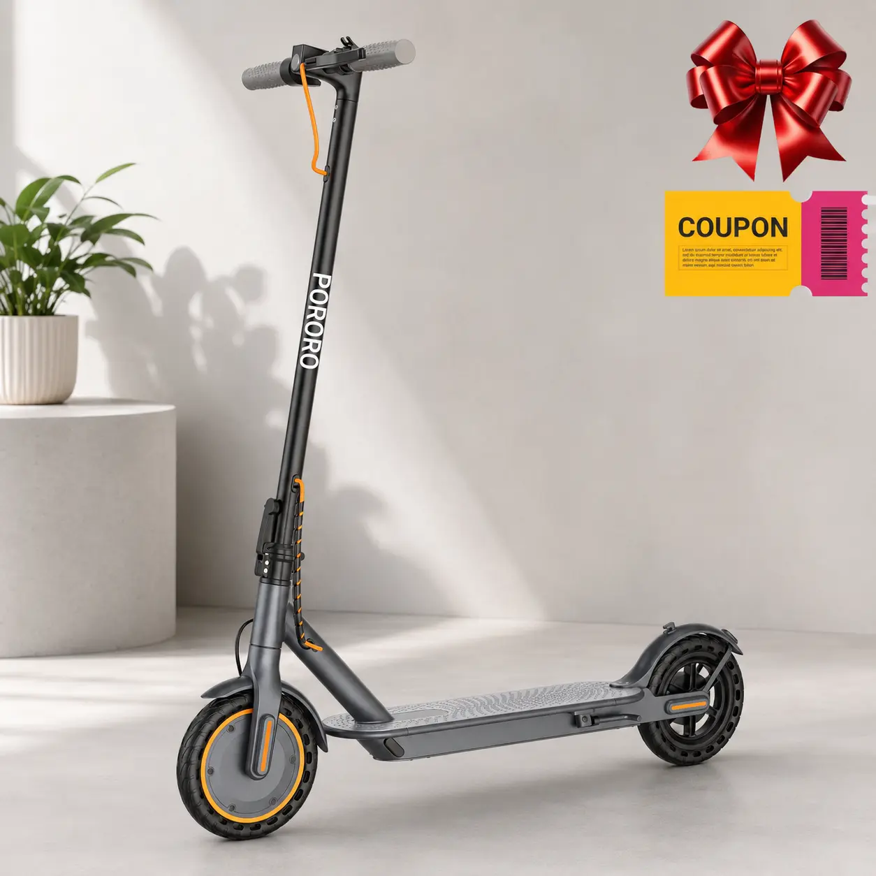 500W Electric Scooter for Sports & Outdoor Fitness, 24.9 lbs Lightweight Foldable E-Scooter, 15 mi Long Range Fast-Charge Battery, Smart LCD Control Panel, Dual Safety Braking System, Ride-On Scooters