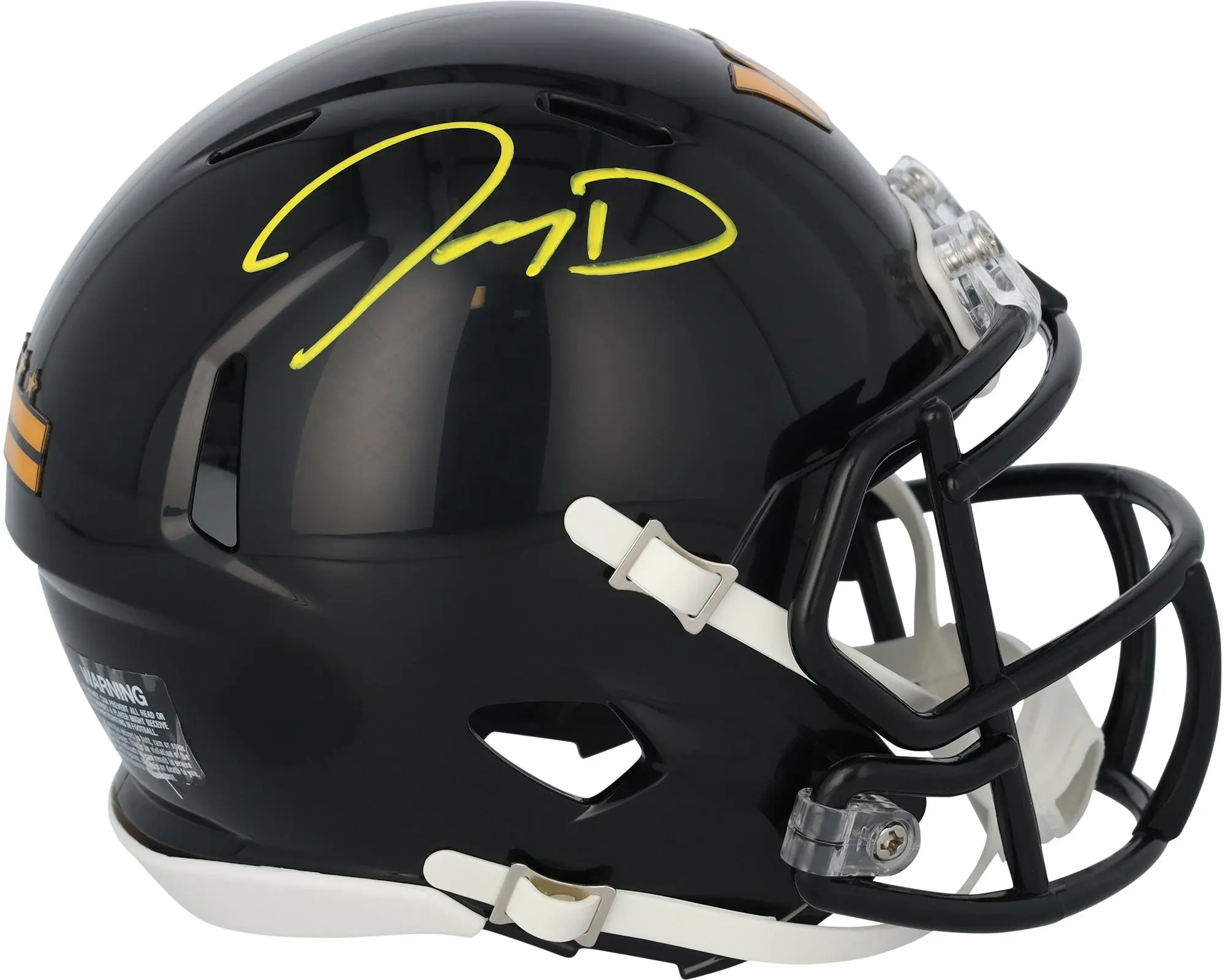 Jayden Daniels Washington Commanders Autographed Riddell 2022 Alternate Speed Mini Helmet - Fanatics Authentic Certified