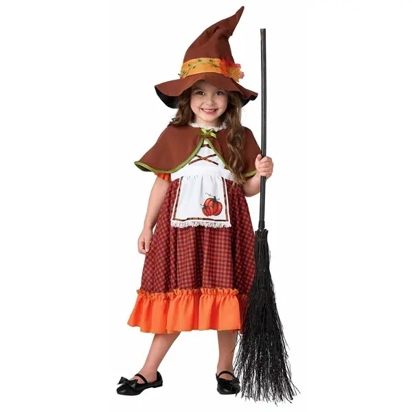 Girl's Toddler Cottage Harvest Witch Costume