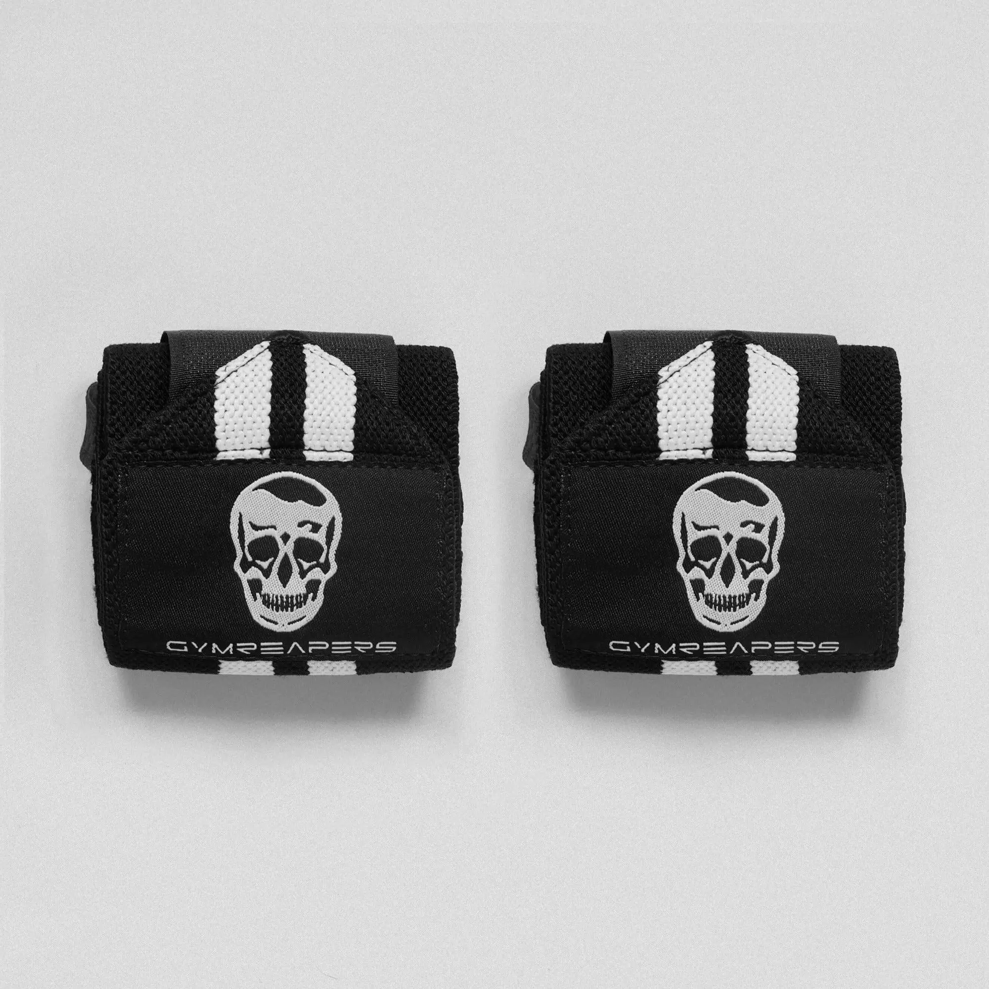 Wrist Wraps - 18" Weightlifting Wrist Support - White