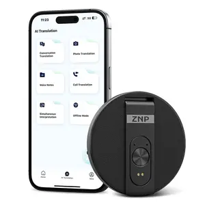 AI Translator Voice Recorder Note Recorder, Translation 146+ languages with Real time Translation, Magnetic Phone Holder, Supports Video and Voice Call Translation, Travel Socializing Lectures Meetings Interviews