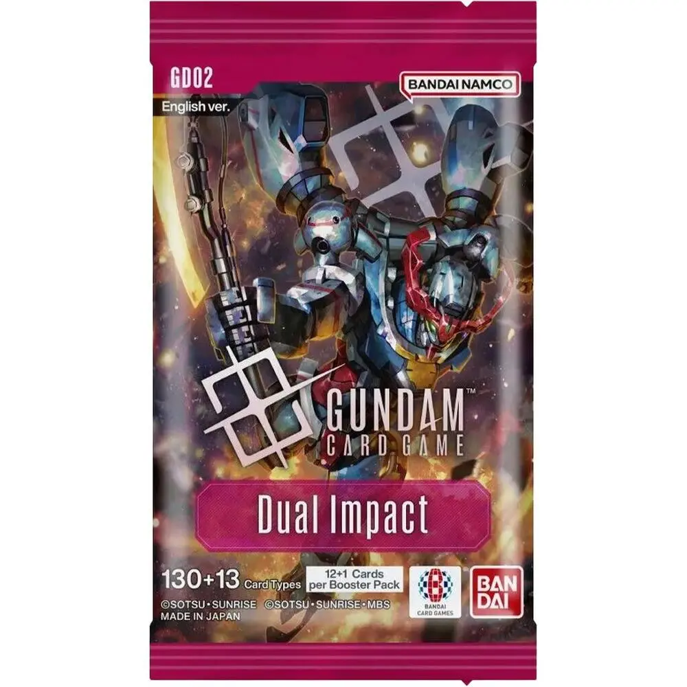 Gundam TCG: GD02 Dual Impact Booster Box Gundam Card Game Bandai Namco