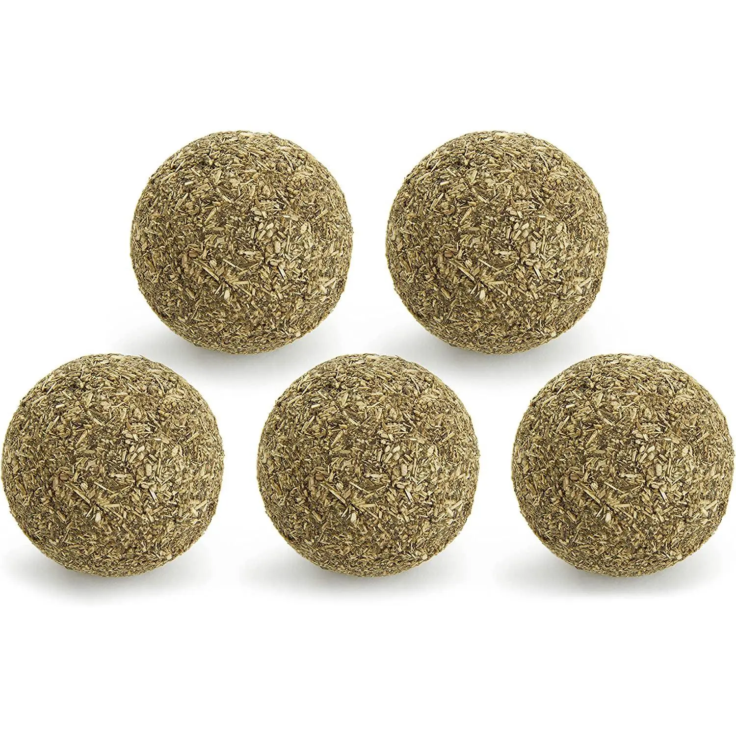5 Count Catnip Kiss Compressed Catnip Ball Toys - Natural, 5 Count