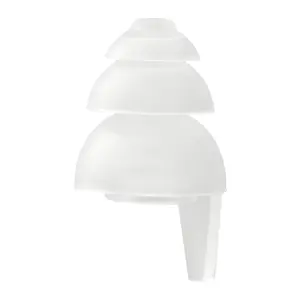 Concert Ear Plugs 2 Pairs High Fidelity SNR 27 dB Silicone Music Earplugs