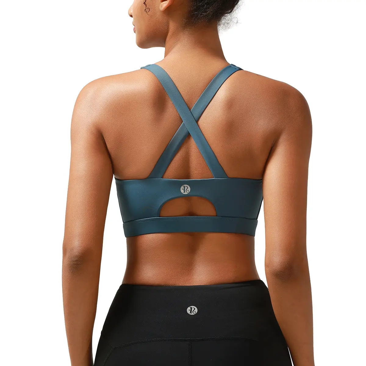 RUNNING GIRL Sports Bra for Women High Support,Molded Cup Strappy Running Sports Bras Workout Yoga Bra  Activewear Yoga Gym Activewear Criss Cross Bra summerwins Solid Basic Bra Seamless Everyday Bra #DealsForYouDays,travel essentials,camping essentials t