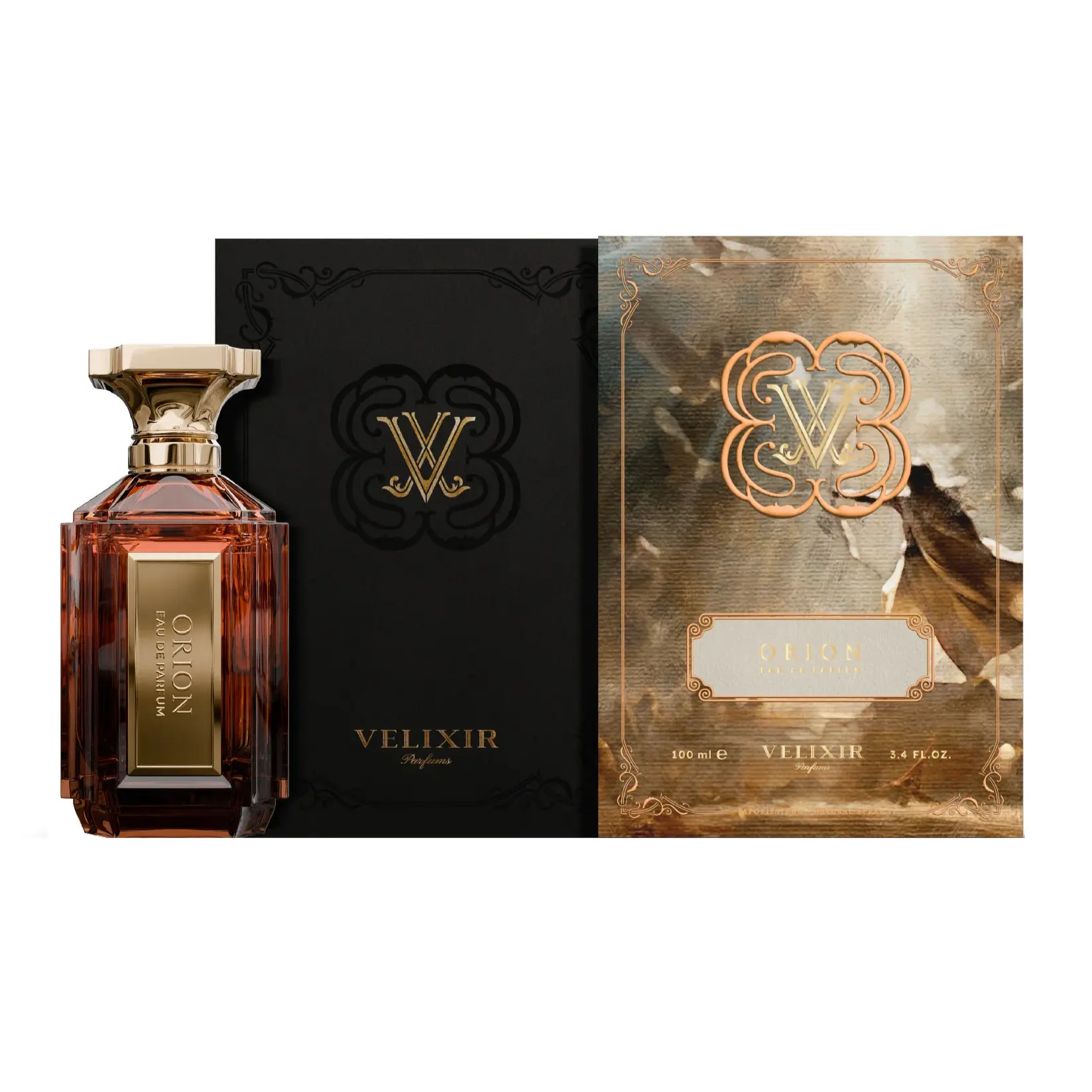 Velixir Orion for Unisex Eau de Parfum Spray, 3.4 Ounce