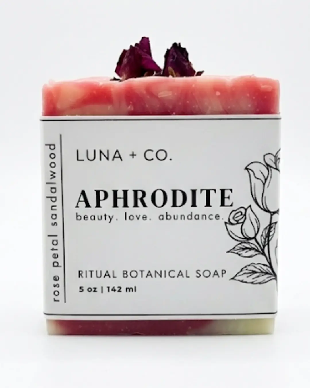 Rose & Sandalwood Natural Soap - Aphrodite