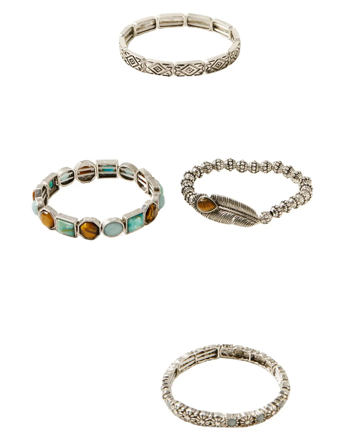 Shyanne Women's Women'S Juniper Sky Bracelet Set 3 Piece - Safa23b2