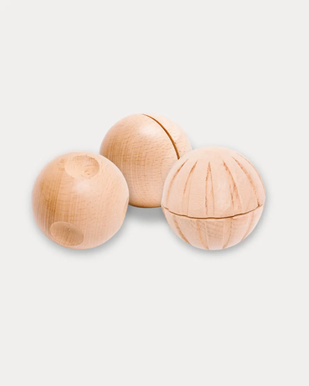 Wooden Sensory Balls Wooden Sensory Balls