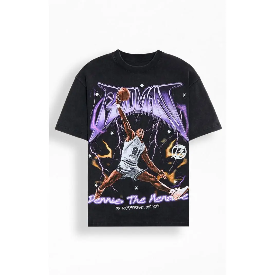 RODMAN BRAND Men's Electric Enemy T-Shirt - Multicolor
