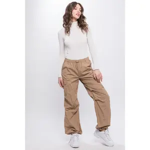 Love Tree Loose Fit Parachute Cargo Pants