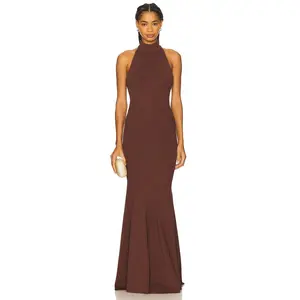 retrofete Kimbra Knit Dress in Metallic Espresso