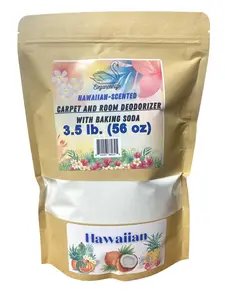 Eleganceinlife Hawaiian-Scented Carpet and Room Deodorizer with Baking Soda, 3.5 lb. (56 oz) Aroma Paradise Perfume Freshener Fragrance