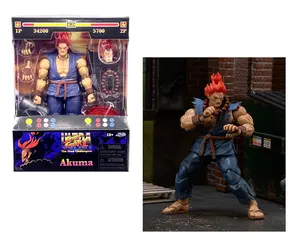 Action Figure 6″ Akuma- Ultra Street Fighter 2 The Final Challengers by Jada