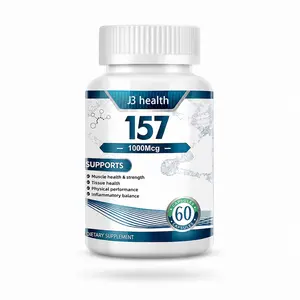 157 Wellness Support Capsules | Muscle Health, Joint Comfort, Tissue Health, Mobility & Gut Support Formula | 1000 mcg, 60 Count