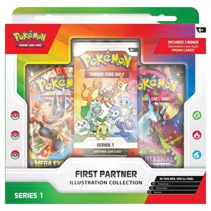 Pokémon TCG: First Partner Illustration Collection: Series 1(English Ver.)