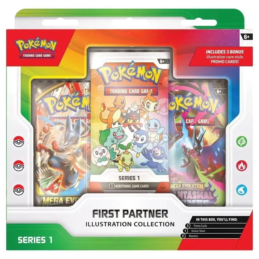 Pokémon TCG: First Partner Illustration Collection: Series 1(English Ver.)