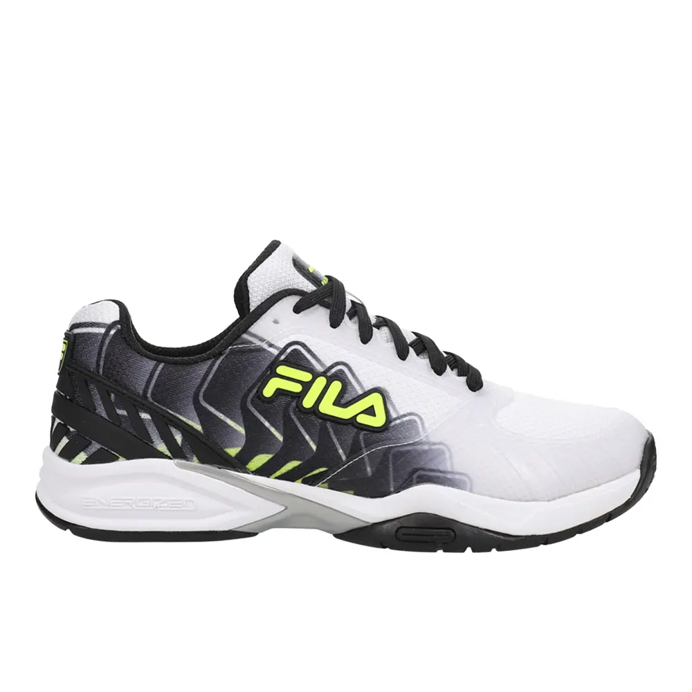 Fila Mens Volley Zone Pbf Pickleball Pickleball Sneakers Shoes - White