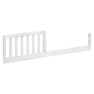 212 MAIN Athena 016W Kali Crib-to-Toddler Bed Conversion Kit - White, with Guard Rail, Lightweight, Easy-to-Attach Indoor Furniture Bed