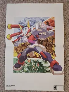 Mega Man ZX Advent/Apollo Justice: Ace Attorney 15.5''x11.5'' DoubleSided Poster