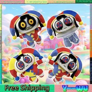New The Amazing Digital Circus Plush Doll  Cute Anime Cartoon Character Stuffed Toy Plush Keychain Bag Pendant Gift For Kids
