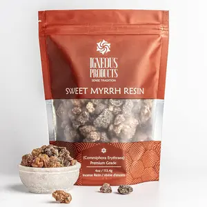Natural Somali Incense Commiphora Erythraea Resin Bulk 4 oze Handcrafted Aromatic Resin  Premium Frankincense Alternative