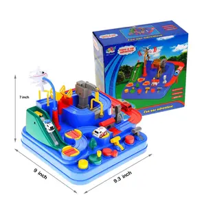 AZ Trading  Race Track Vehicle Obstacle Course & Puzzle Playset for Kids