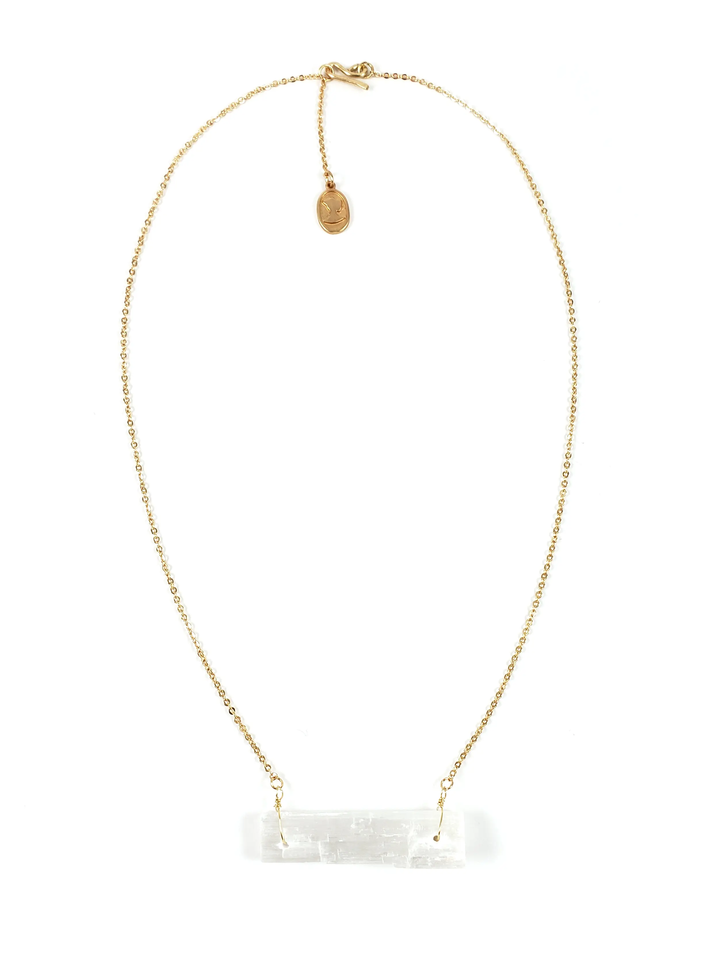 Selenite Necklace