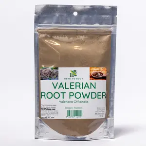 Herb To Body Valerian Root Powder | Valeriana Officinalis | Wildcrafted | 4oz Spice Flavor