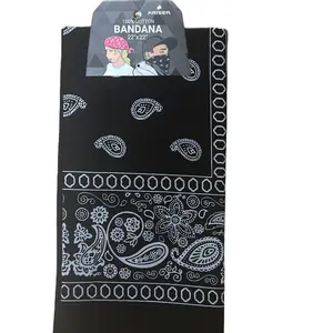 3 Pack Black Bandana