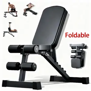 Heavy Duty Adjustable Weight Bench 1100LBS Capacity Home Gym Strength Training Equipment for Incline Decline Flat Bench Press Adjustable Foldable Weight Bench