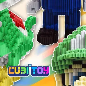 CubiTOY Animation Series YH/M/L bundle (~2,000 PCS each model) Micro 3D Building Block Model