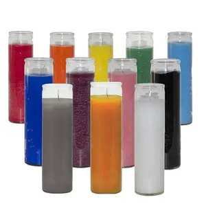 7 Day Plain Color Candles (8 Inch)