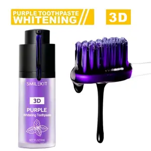 Mint Flavor, Purple Whitening Toothpaste, Xylitol Toothpaste, Deep Cleaning, Mild and Spicy, Fresh Breath, Oral Cleaning Whitening Toothpaste, Oral Cleansing Toothpaste