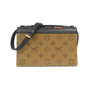 Pre-owned Louis Vuitton Canvas Small Leather Goods Monogram Reverse LV Book Wallet on Chain