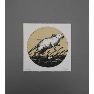 Mouse Moon - High-Quality Print